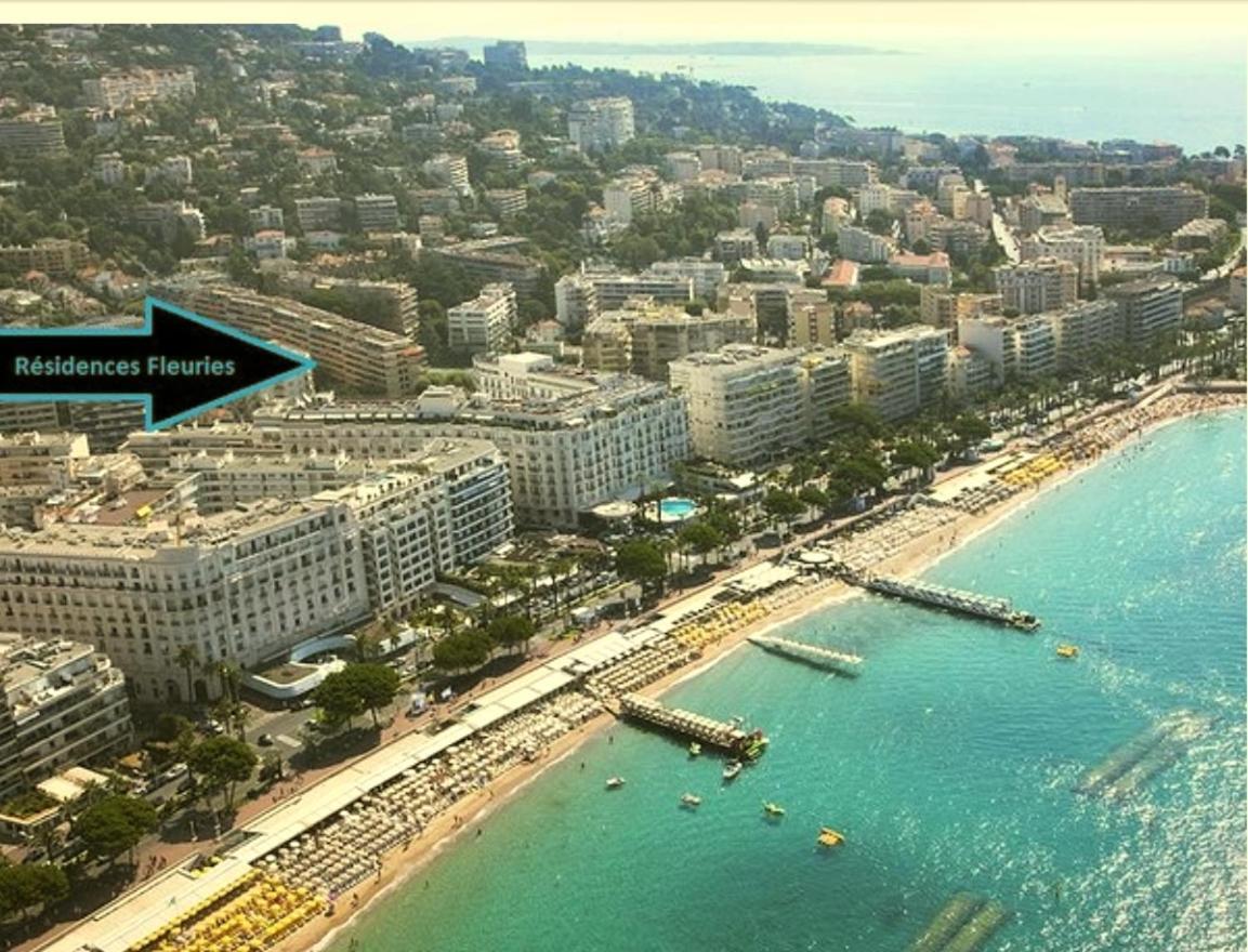 Residences Fleuries - Behind Cannes Croisette Bvd Buitenkant foto
